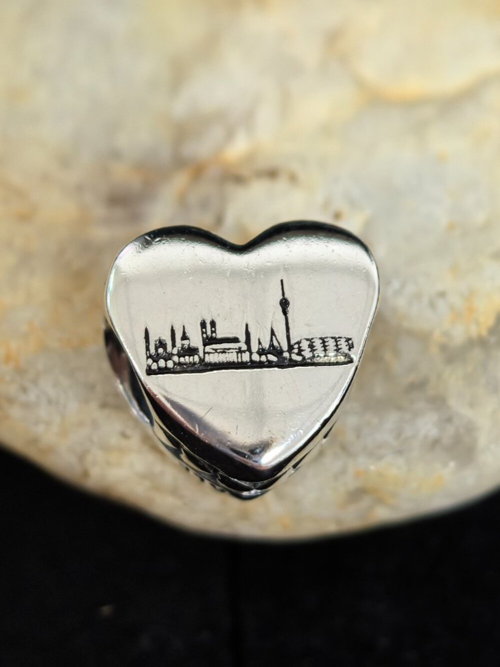 Pandora Munich Skyline Charm Travel Pendant, S925 Silver Jewelry (Women's)